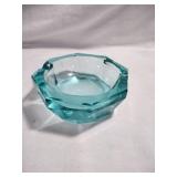 1960s Hazel Atlas Crystal Blue Ashstray