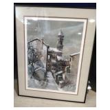 Robert Fabe 'First Snow' Print