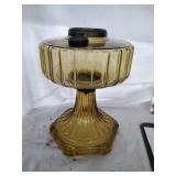 Aladdin Corinthian Amber Oil Lamp Base