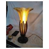 Art Nouveau Water Lily Lamp