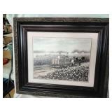 T. Coleman Print 'Cotton Pickers'