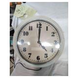 Hammond Postal Telegraph Round Wall Clock