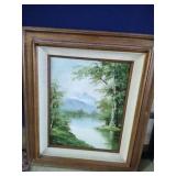 Hanson Oil on Canvas Landscape