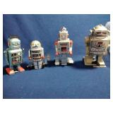 Retro Style Tin Robots