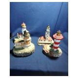 4 Ceramic Lighthouses