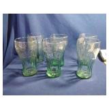 Coca-Cola Drinking Glasses 6