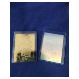Pair of Babe Ruth Foil Cards