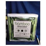 New Bamboo Mattress Protector  Queen