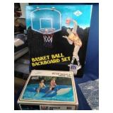 Kids Basketball Backboard Set