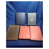 Lot of 5 Vtg Books