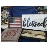 Wooden Wall Signs Decor