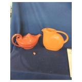 Hall China Aladdin Teapot Chinese Red