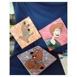 Scooby-Doo and Shaggy Acrylic on Canvas