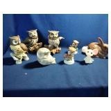 Ceramic Owls