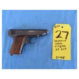 Deutsche Werke Ortgies .25 ACP