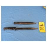 Berg Mauser Bayonet