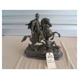293 Mounted Knight statue