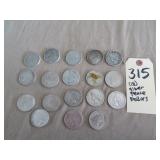 315 (18) Silver Peace Dollars