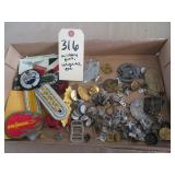 316 Military pins, insignias