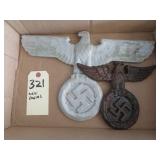 321 Nazi wall eagles