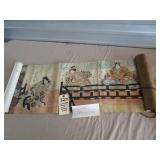 327 Japanese Samurai scroll