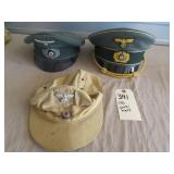 341 German hats