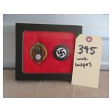 395 Nazi badges