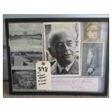 398 Signed photos - Dr. Speer