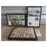 399 Trade cards, german stamps