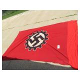 418 Nazi DAF Labor Front flag