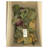 445 military pouches, canteens