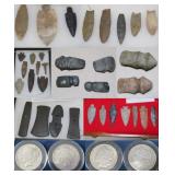 Clark Estate Artifact, Ancient Relic, & Coin Auction