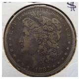 1882-O Morgan Silver Dollar.