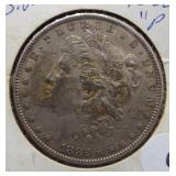 1882 Morgan Silver Dollar.