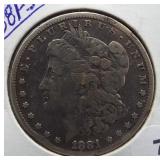 1881-S Morgan Silver Dollar.
