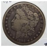 1892-S Morgan Silver Dollar.
