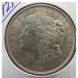 1921 Morgan Silver Dollar.