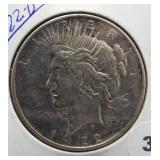 1922-D Peace Silver Dollar.