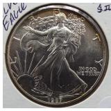 1987 One Ounce Silver Eagle.