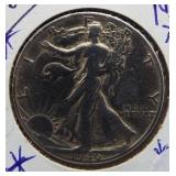 1946-D Walking Liberty Silver Half Dollar.