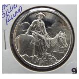 One Ounce Silver Round.