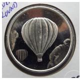 One Ounce Silver Round.