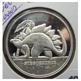 One Ounce Silver Round.