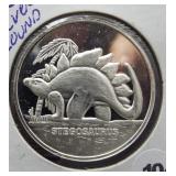 One Ounce Silver Round.