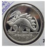 One Ounce Silver Round.