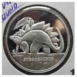 One Ounce Silver Round.
