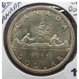 1965 Canadian Silver Dollar.