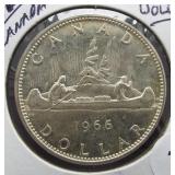1966 Canadian Silver Dollar.