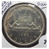 1966 Canadian Silver Dollar.