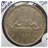 1966 Canadian Silver Dollar.